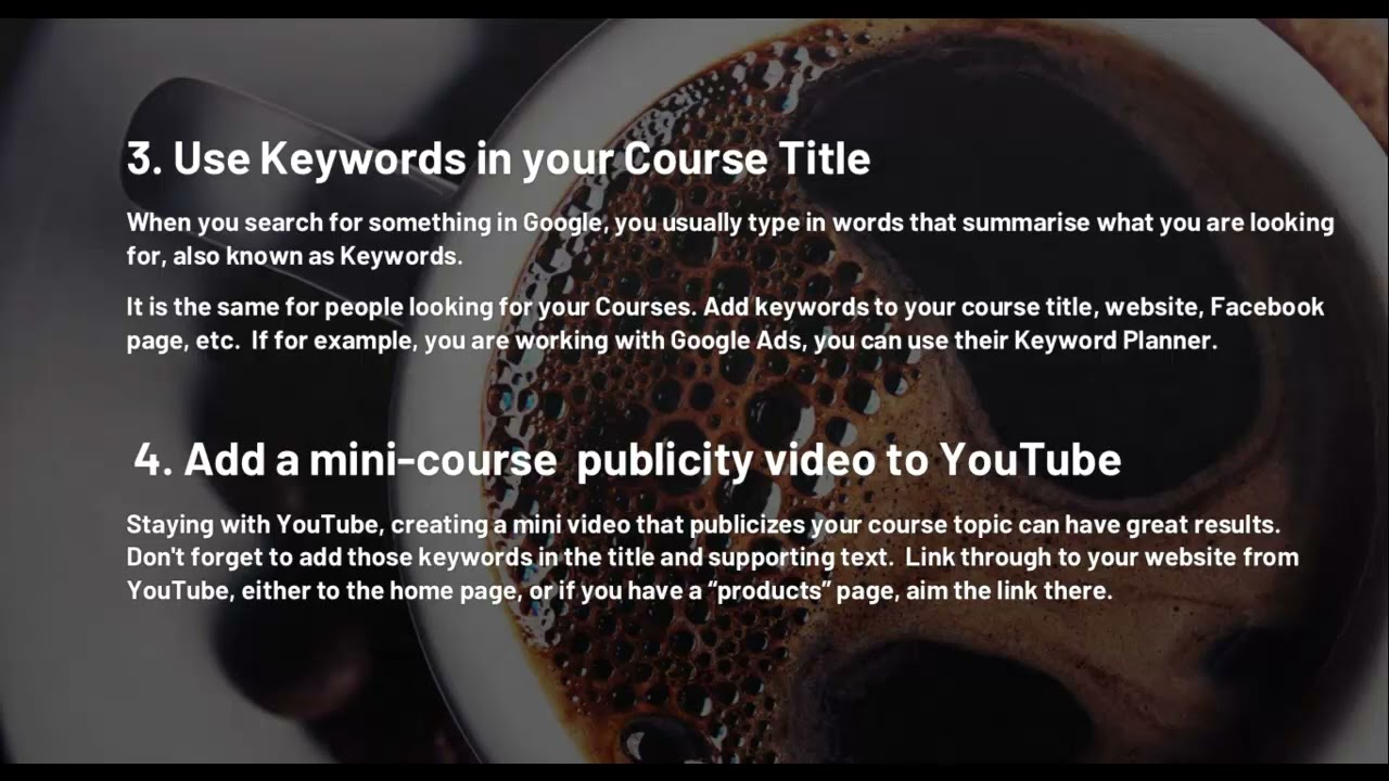 e Learning Marketing Ideas 1 to 6