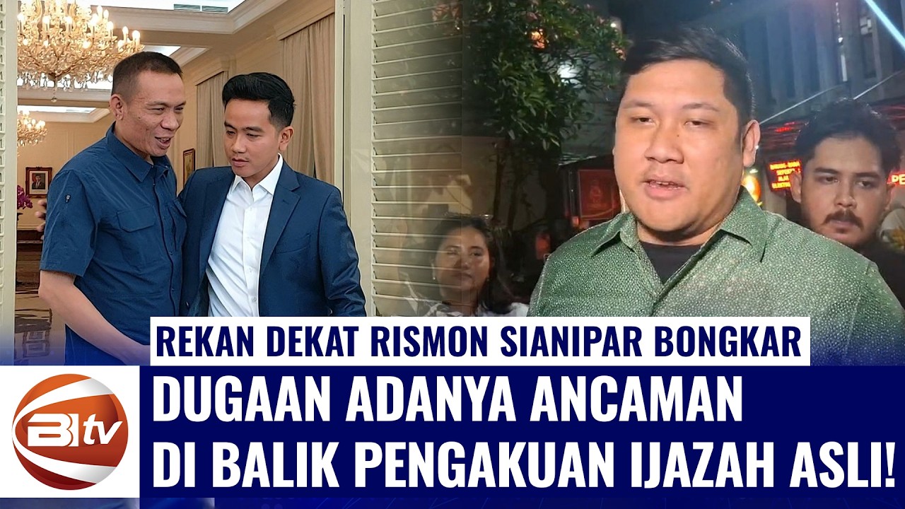 Rekan Dekat Rismon Sianipar Bongkar Dugaan Adanya Ancaman di Balik Pengakuan Ijazah Asli!