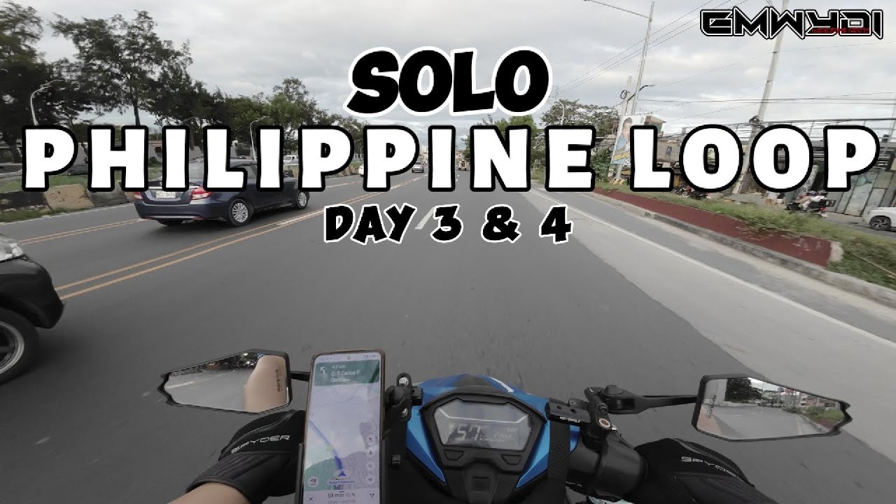 Solo Philippine Loop day 3 & 4 | Roxas, Mindoro to Quezon City, NCR | Rider's POV | Honda Click 125i