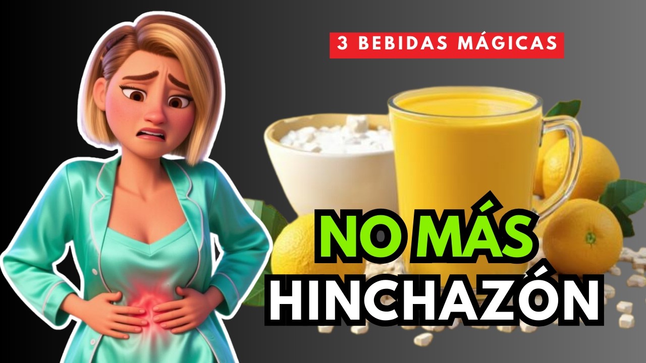 Salud intestinal: 3 bebidas naturales que transforman tu digestión #saludintestinal