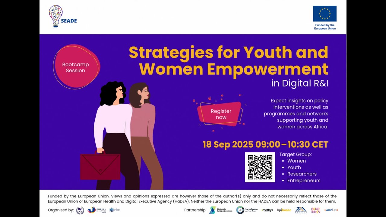 Strategies for Youth and Women Empowerment in Digital R&I