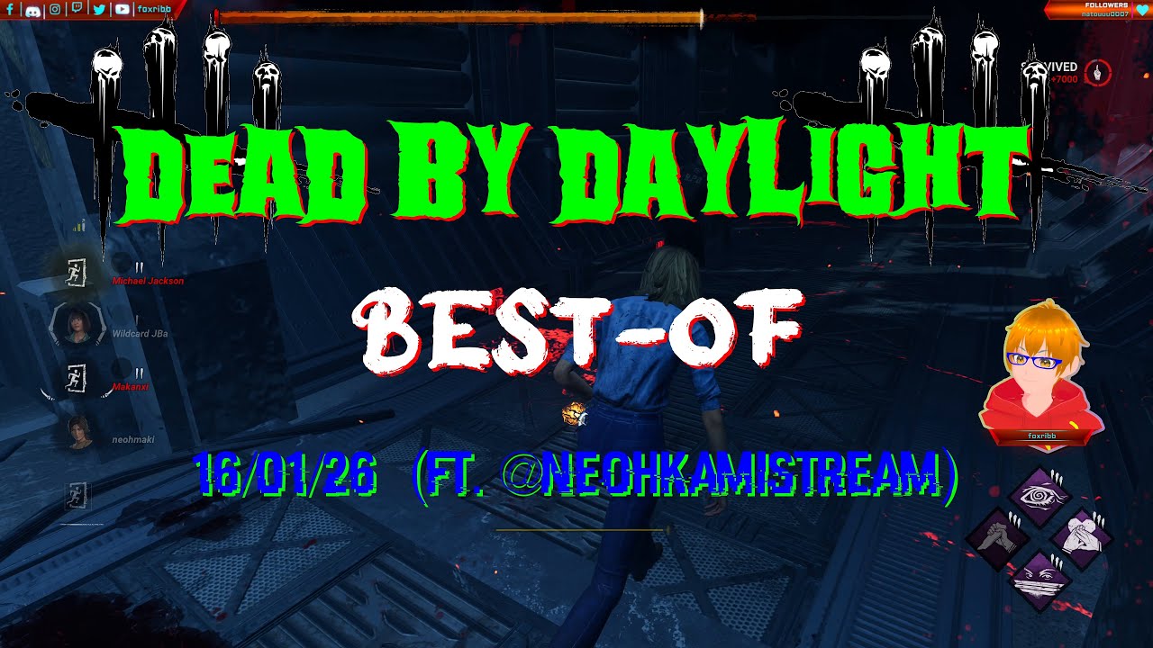 Dead By Daylight - Best-Of - 3 - 16/01/26 (ft. @NeohkamiSTREAM)