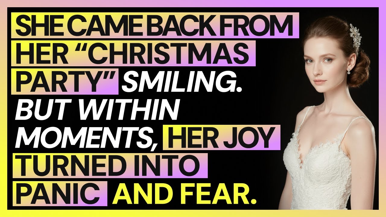 She Came Back From Her “Christmas Party” Smiling. But Within Moments...
