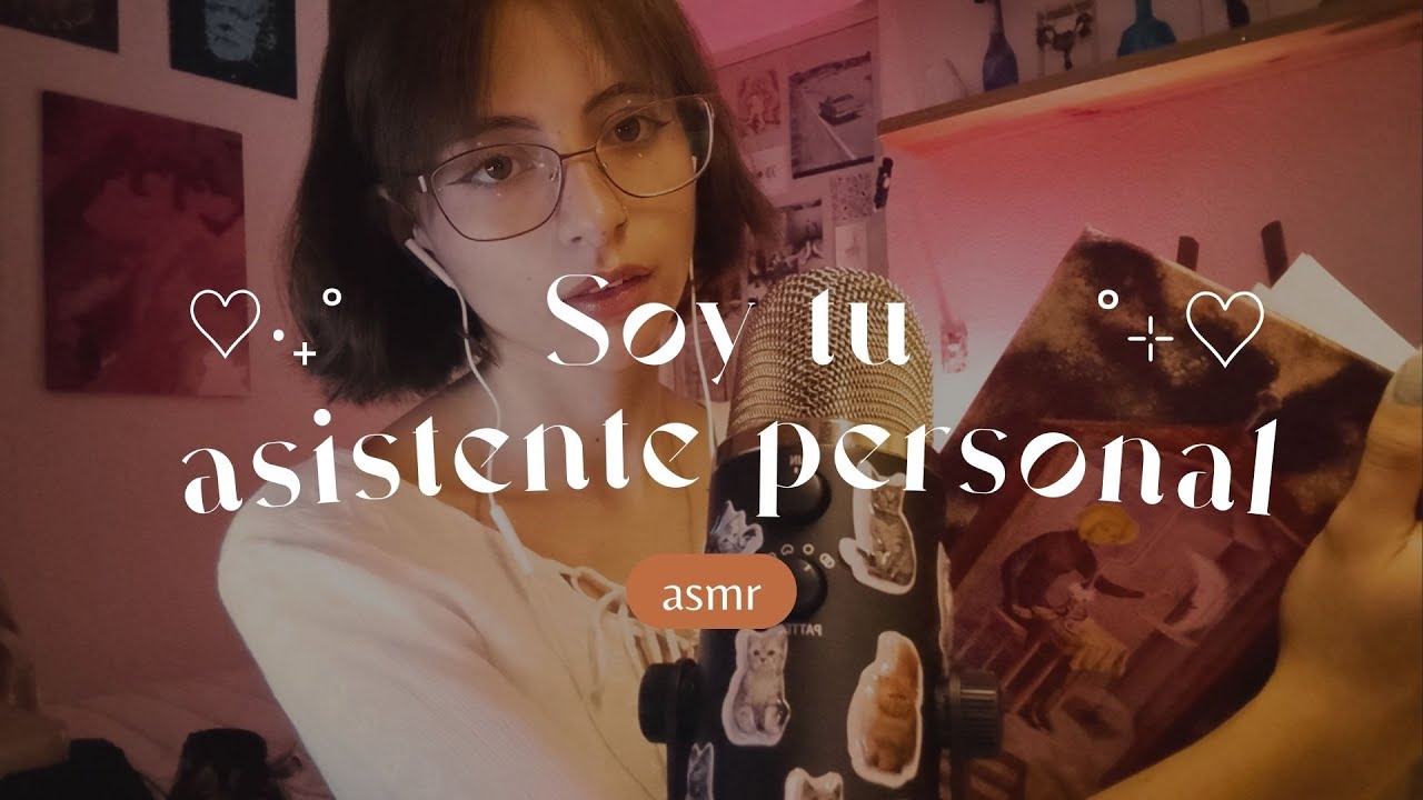 [ASMR roleplay] Asistente personal te ayuda con tu día ✧⁠*⁠。