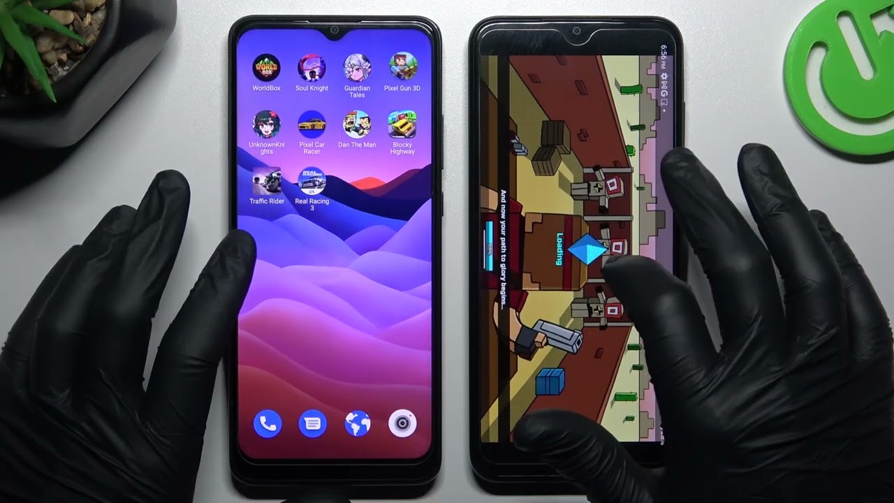 ZTE A53 vs ZTE A51 - Speed Test App