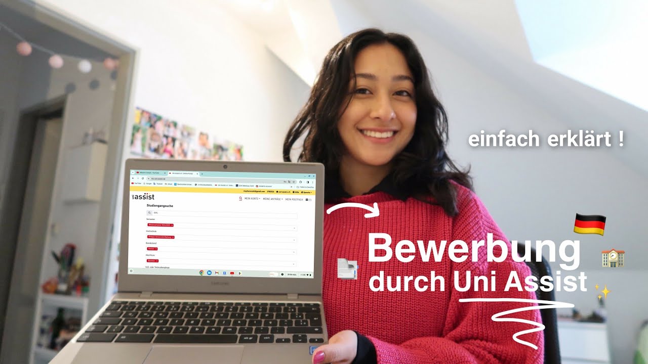 Wie kannst du dich ERFOLGREICH durch UNI ASSIST für die Unis bewerben (einfach erklärt) 🇩🇪✨