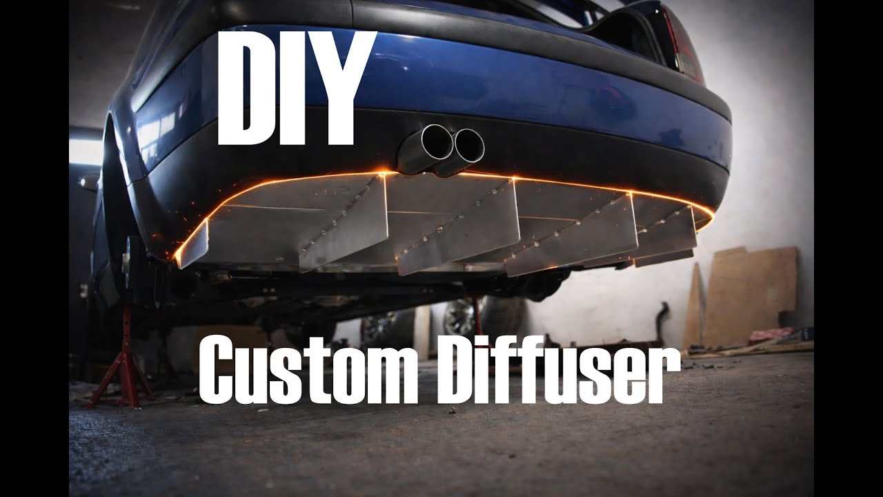 Building A Custom Rear Diffuser