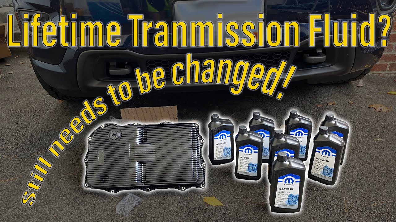 Grand Cherokee OWNERS: Replace the "lifetime" filter and fluid in your ZF 8HP Transmission