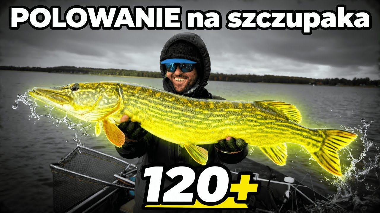 Próbujemy wszystkiego żeby złowić szczupaka 120+ na Mazurach