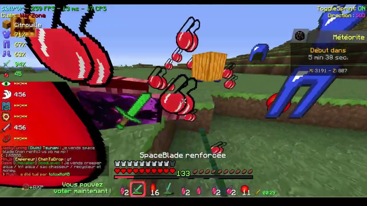 Gros BIG UP à SkillPvP 5pb à gagner