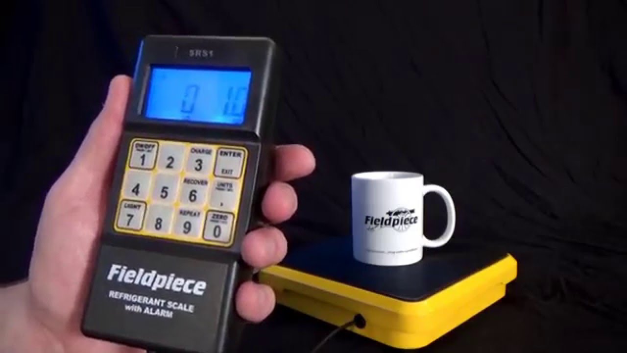 Цифровые весы для хладагента SRS1 от Fieldpiece