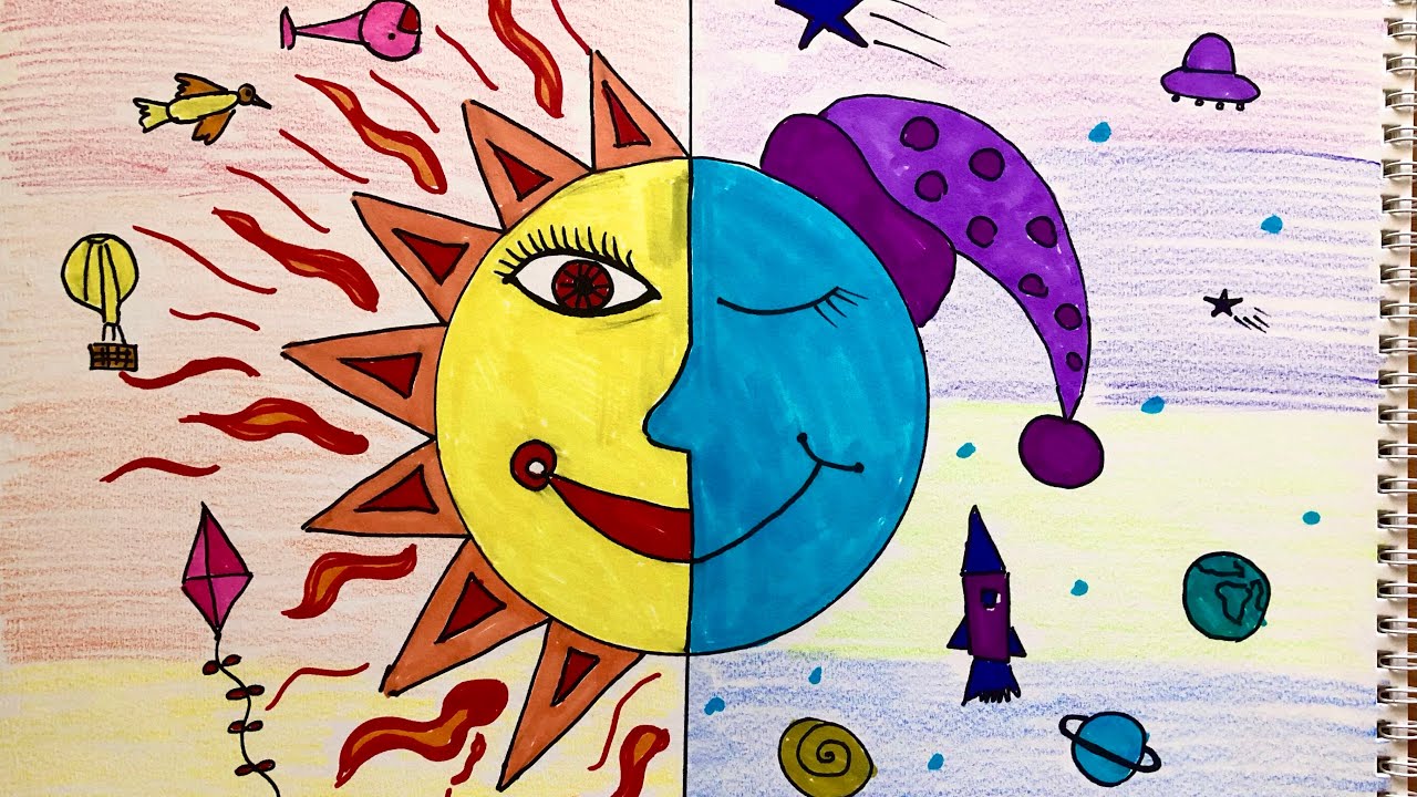 الالوان الساخنة والباردة _ !Warm & Cool Colors
