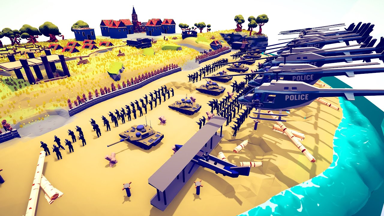 CAN 150x U.S. NAVY SEALS CLEAR REBELS BASE? - Totally Accurate Battle Simulator TABS