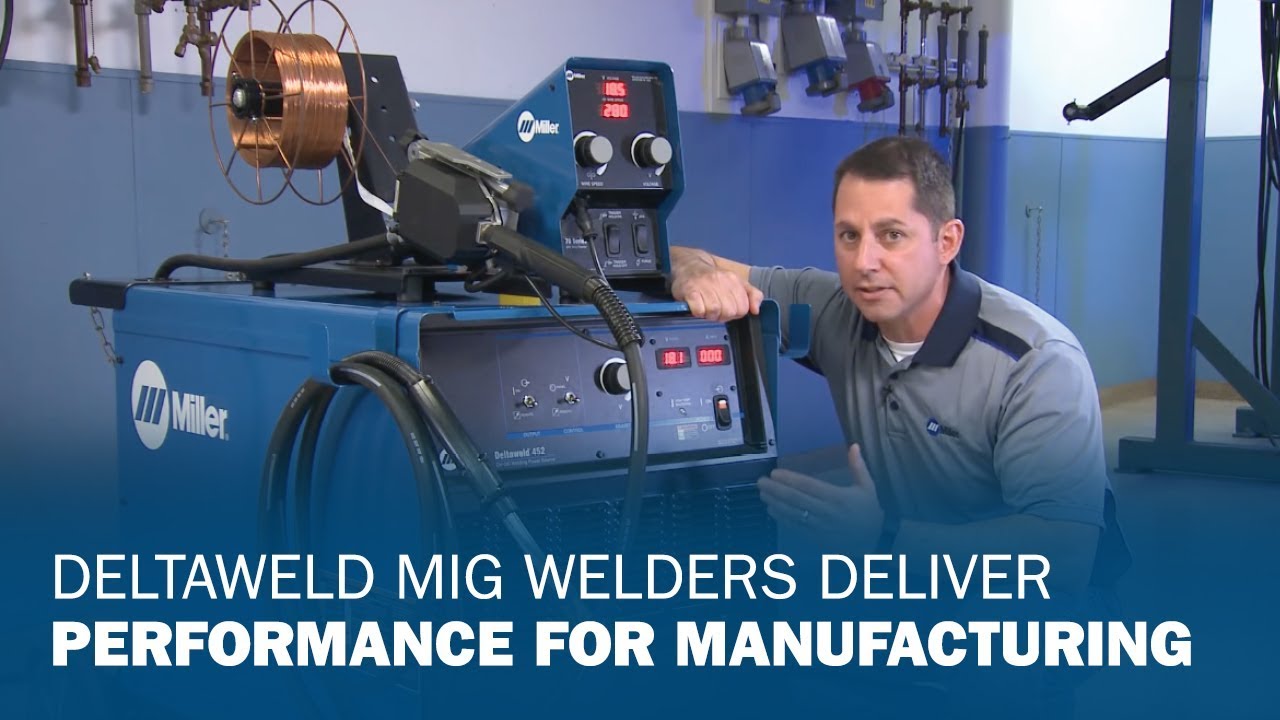Deltaweld MIG Welders Deliver Performance for Manufacturing