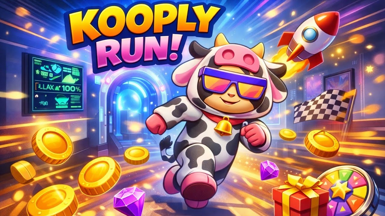 Kooply Run subway craft cow super speed running 💨