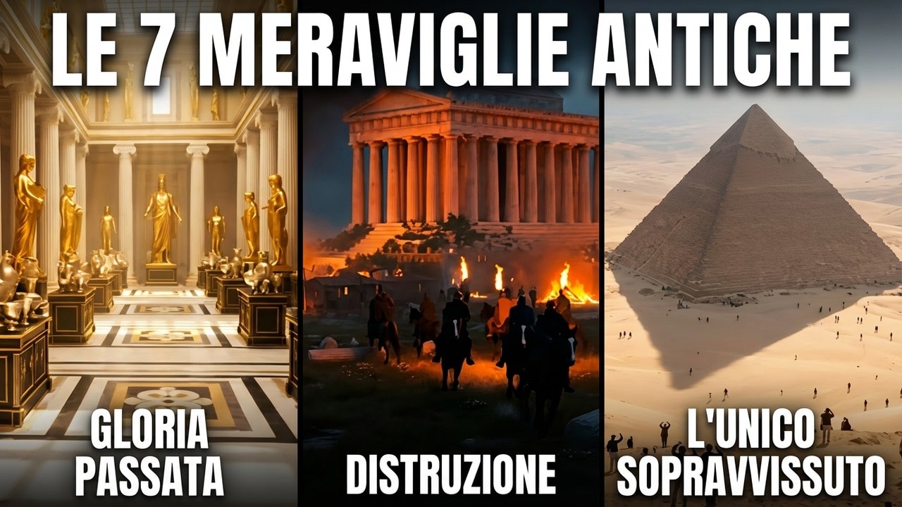 Le 7 Meraviglie del Mondo Antico | Quale ancora sopravvive?