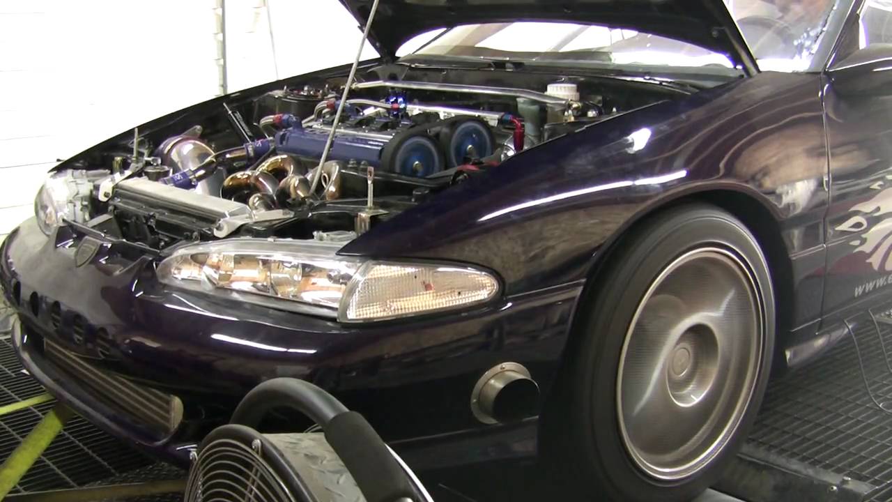 Jeff's ER Built 42R 1G 900+hp AWD 1g DSM Talon  Dyno pulls on 2 different DynoJets