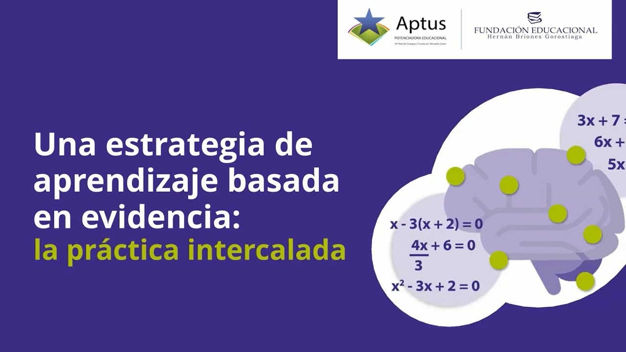 Estrategias de aprendizaje efectivas: la pr&aacute;ctica intercalada