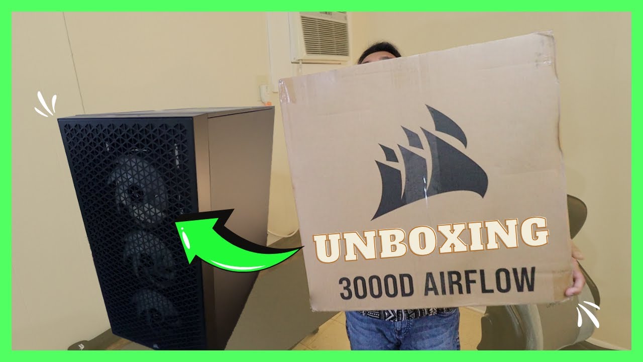 Corsair 3000D PC Case: Unboxing!