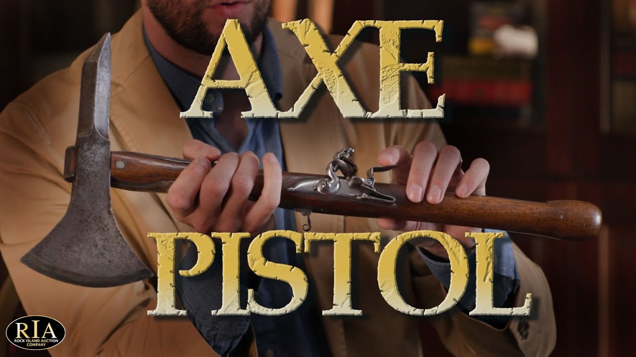 French 1833 Boarding Axe-Pistol