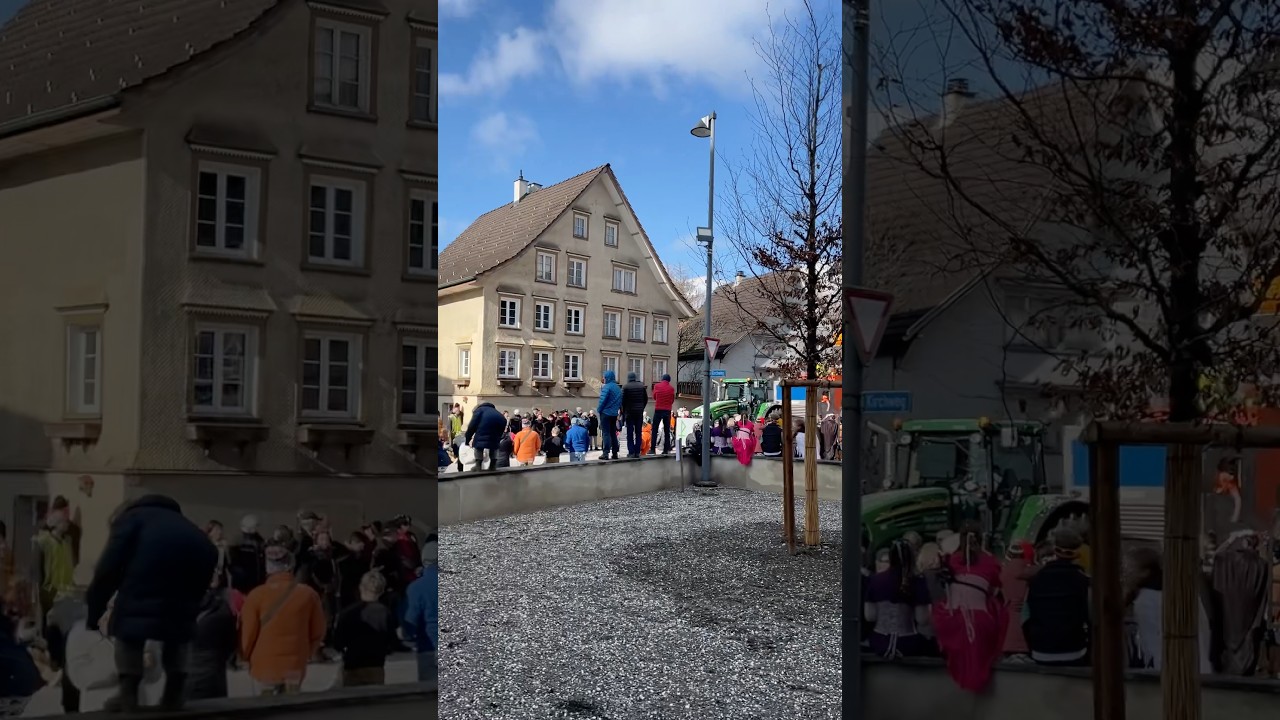 Kriessner Fasnacht #kriessern #viral #shorts #glocken #kirche #uhr #kathloisch #musik #karneval