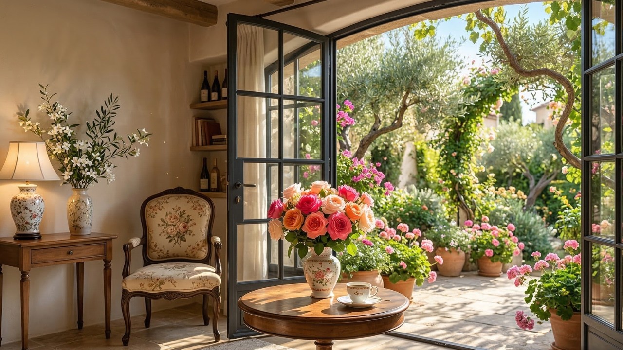Morning in Provence 🌸 Lofi Jazz & Chillhop Mix