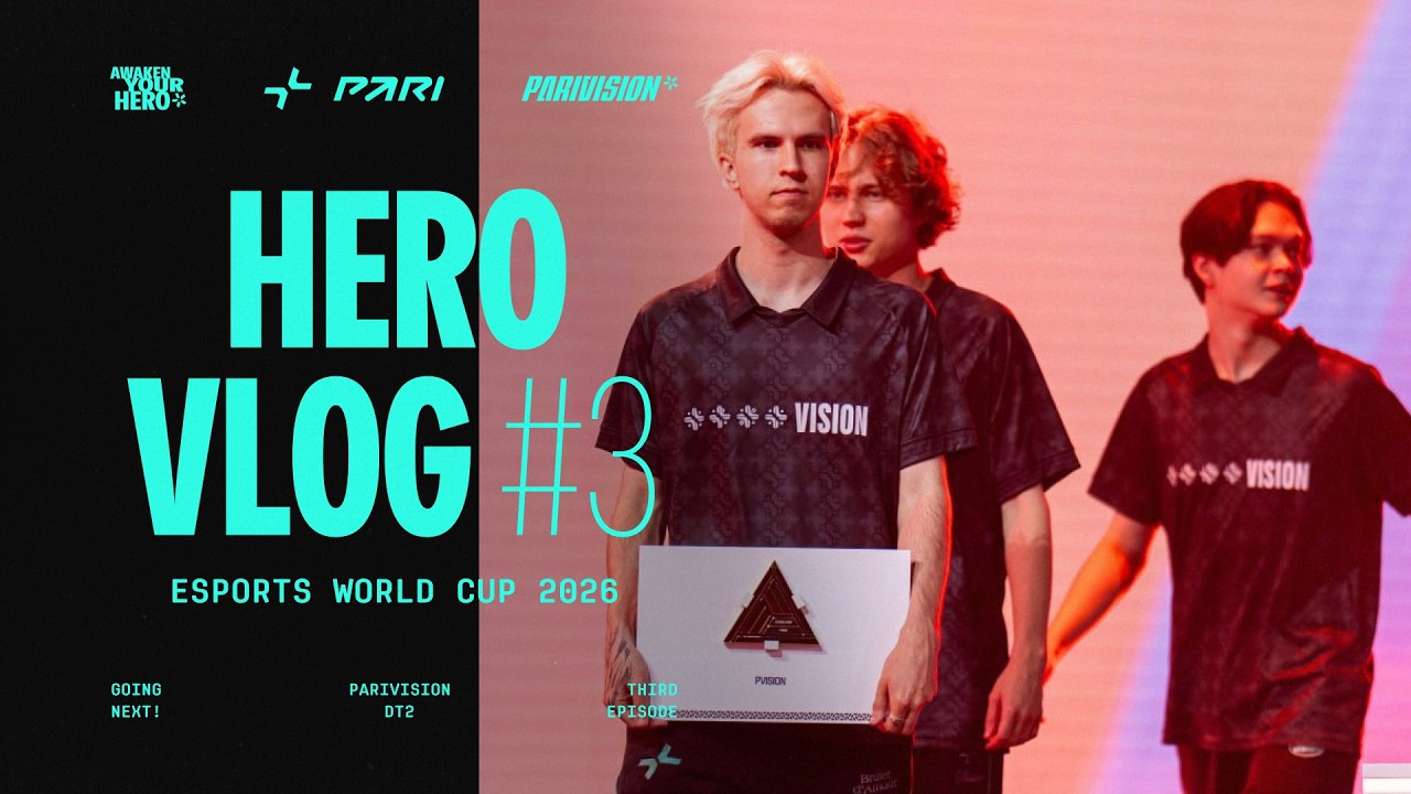 PARIVISION at Esports World Cup 2026 | PLAYOFF VLOG 3