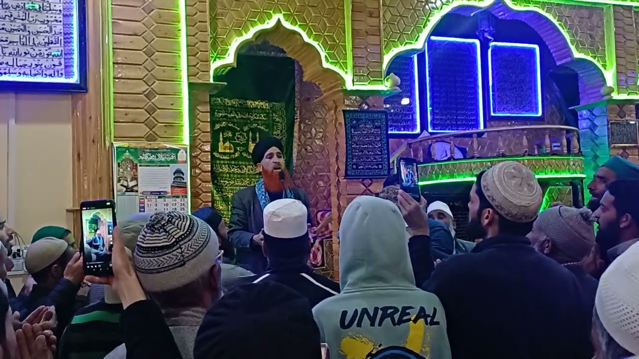 مولانا فیاض احمد رضوی صاحب آثار شریف حضرت بل سیر ھمدان