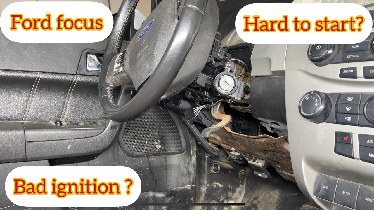 Making my car a push button start!Ford Focus/escape ignition problems. Hard to start/not cranking