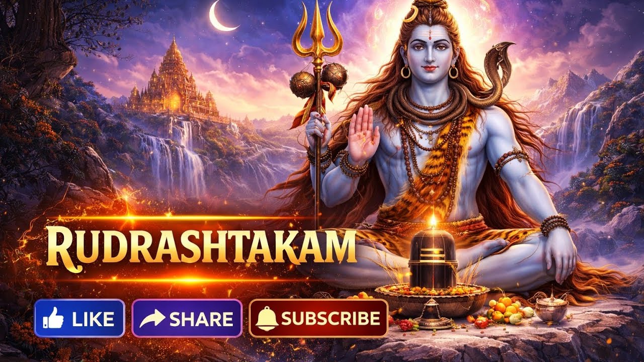 Maha Shivratri Special |Rudrashtakam |शक्तिशाली शिव स्तोत्र |Most Powerful Shiv Bhajan |Shiva Stotra