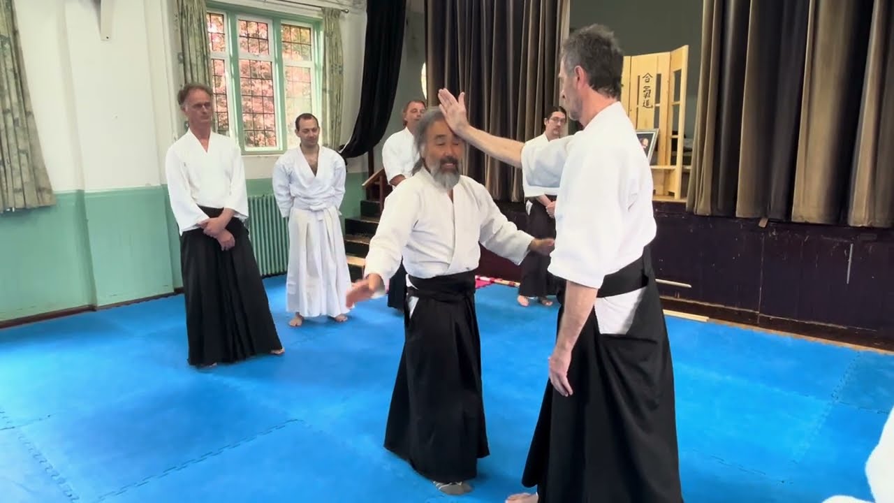 Taking the center line 2 - as raising the sword April 2024 UK