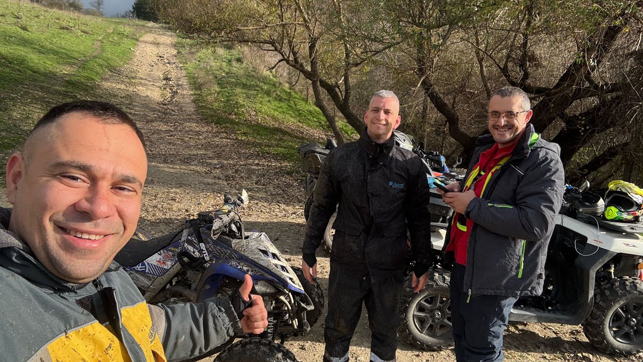 Nice riding in a lot of mud and water
