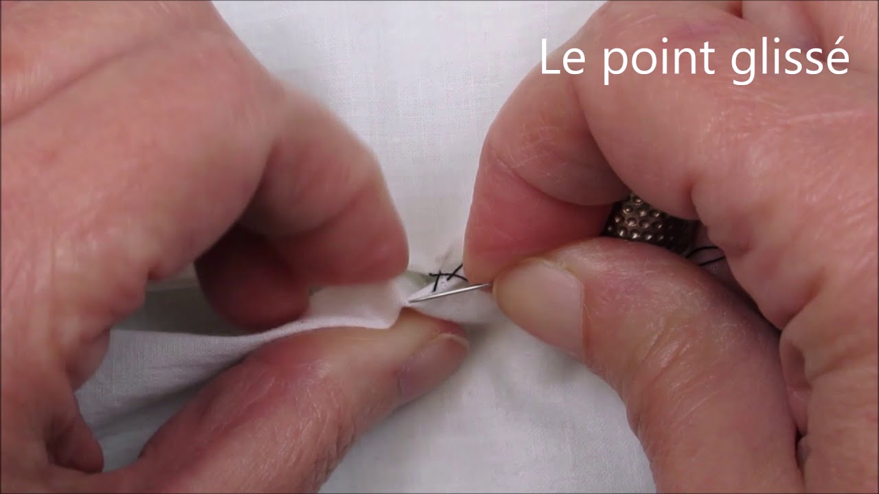 Comment faire des ourlets à la main