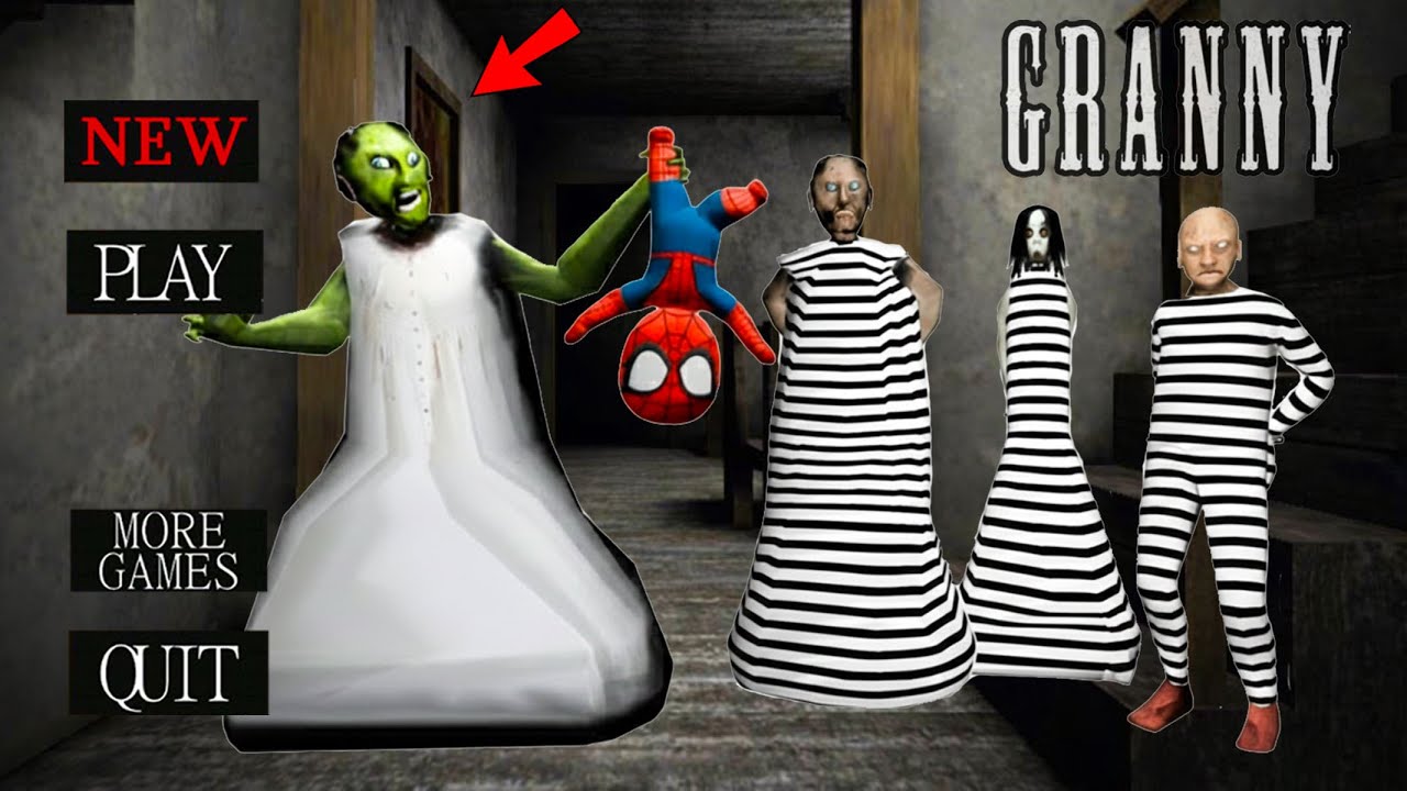Playing as Granny vs Granny Zombie in Granny Hous - Funny Horror Animation