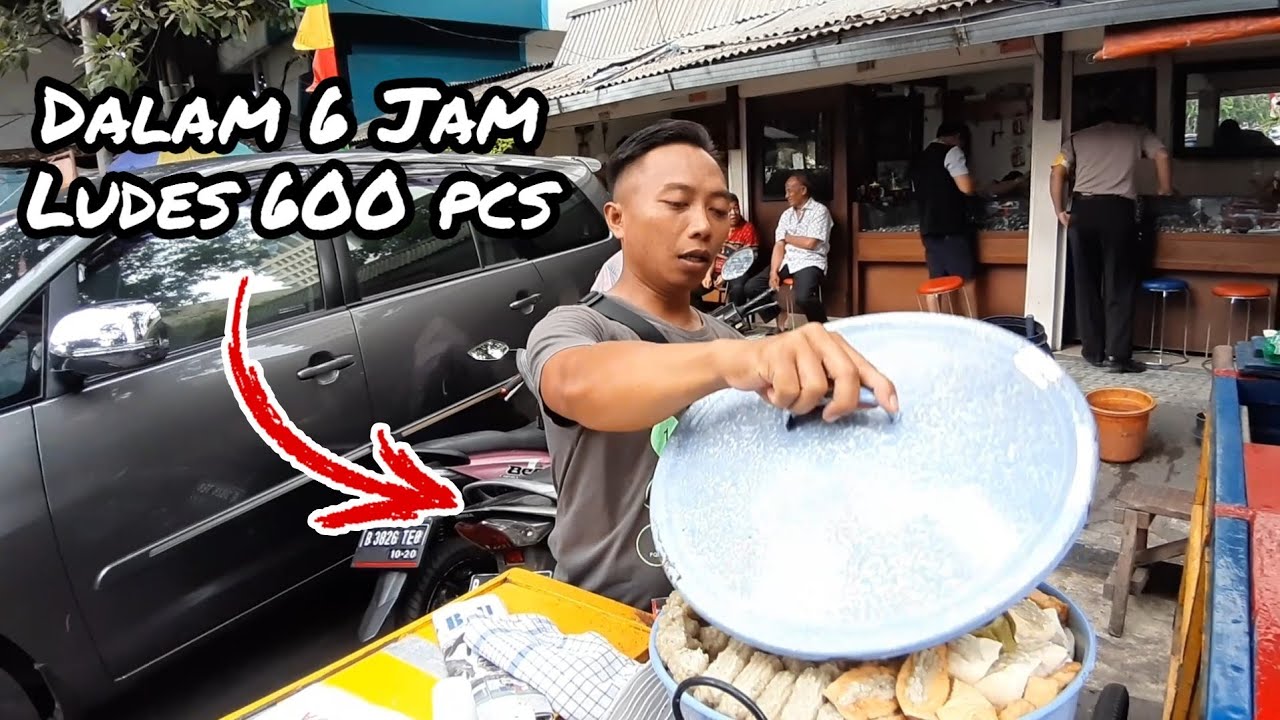 WOW SIOMAY ENAK INI DALAM 6 JAM LUDES 600 PCS !! INDONESIAN STREET FOOD