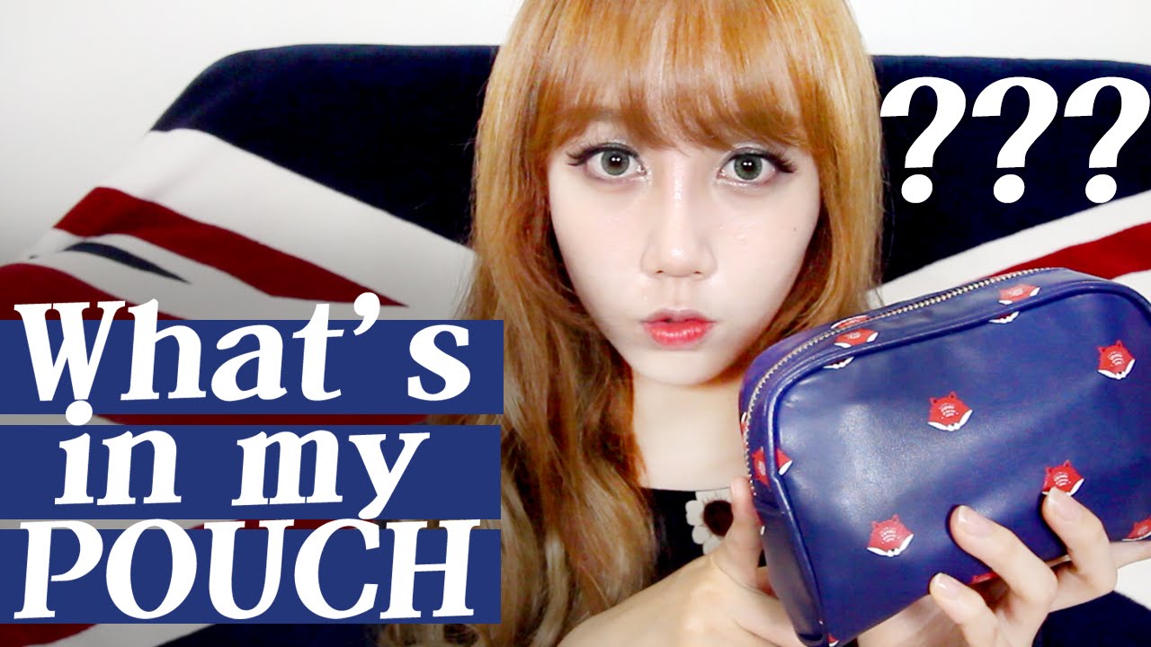 [ENG] 파우치 안에 뭐가 있게? 왓츠인마이파우치 What's in my Pouch?  | Hanbyul