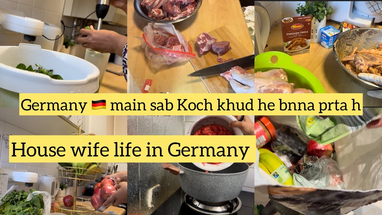 Жизнь домохозяйки в Германии 🇩🇪 | Целый день готовки и покупок | Видеоблог с Тубой в Германии 🇩🇪