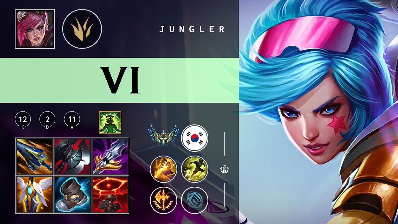 Vi Jungle vs Jayce - KR Challenger Patch 26.05