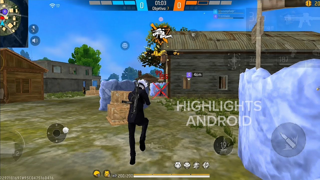 HIGHLIGHTS EM 2x2 APOSTADO! 🥋⚡ Highlights Poco f6 pro Free Fire
