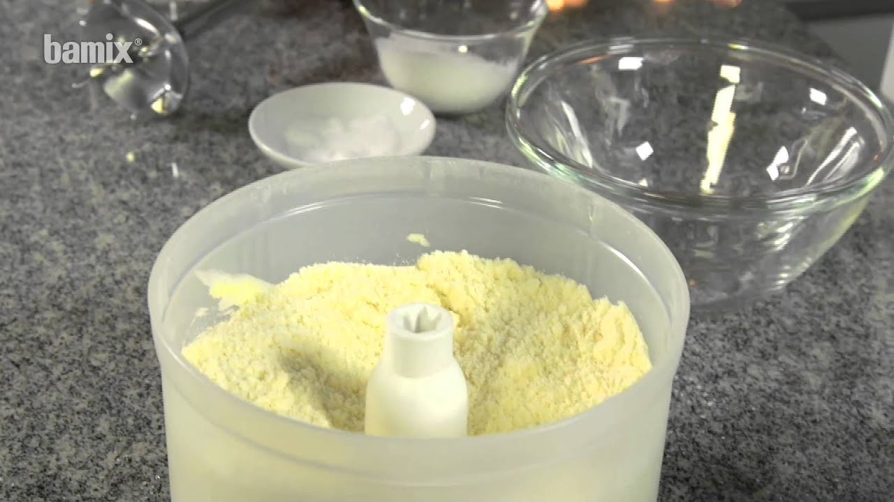 bamix® Tipps und Tricks: Mürbe- oder Kuchenteig herstellen