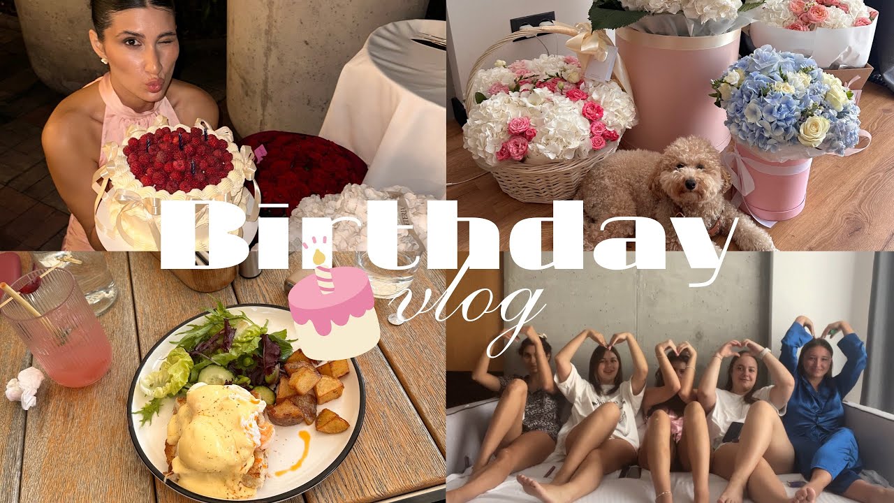 BIRTHDAY VLOG // поздравляем Жасмин, едем в клуб)
