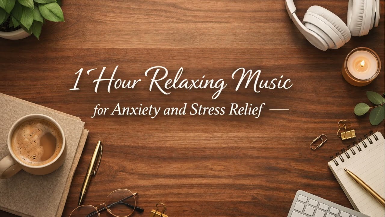 1 Hour Relaxing Music for Anxiety & Stress Relief 🌿