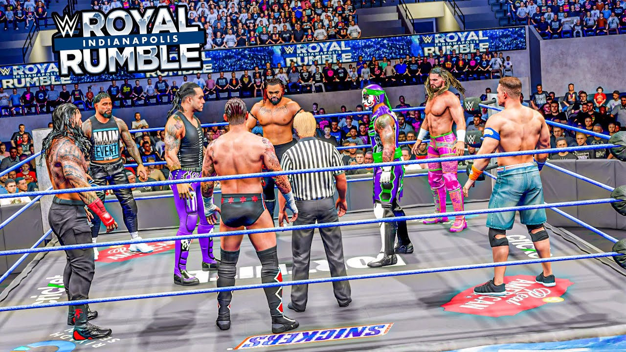 Royal Rumble 2025 Men's Royal Rumble Match - WWE 2K24