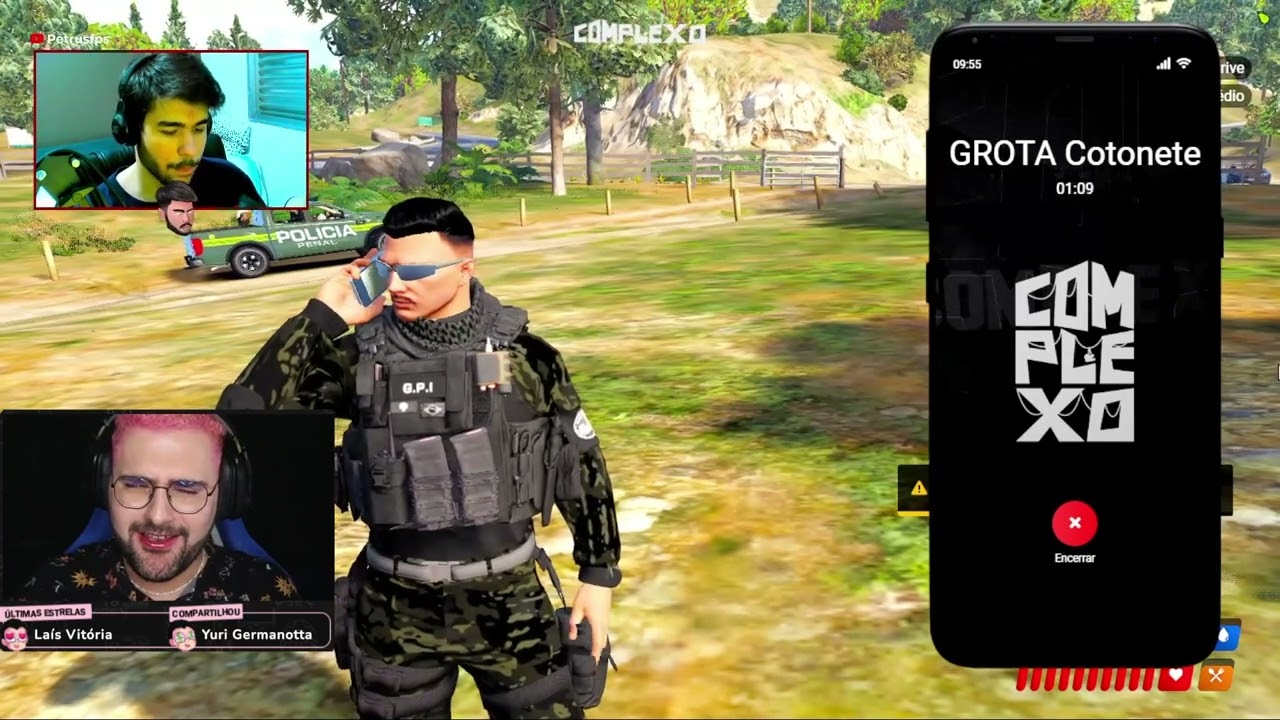 PETRUS EST&Aacute; COM CI&Uacute;MES DO BATATA 😳 Park Tiffany GTA RP