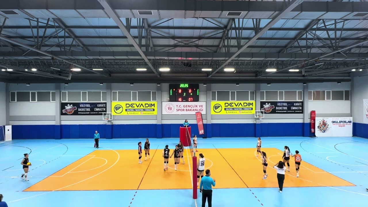 Ada Yıldızları v. Mavi Yıldızlar TVF Genç Kız 1. Lig Maçı - video 4