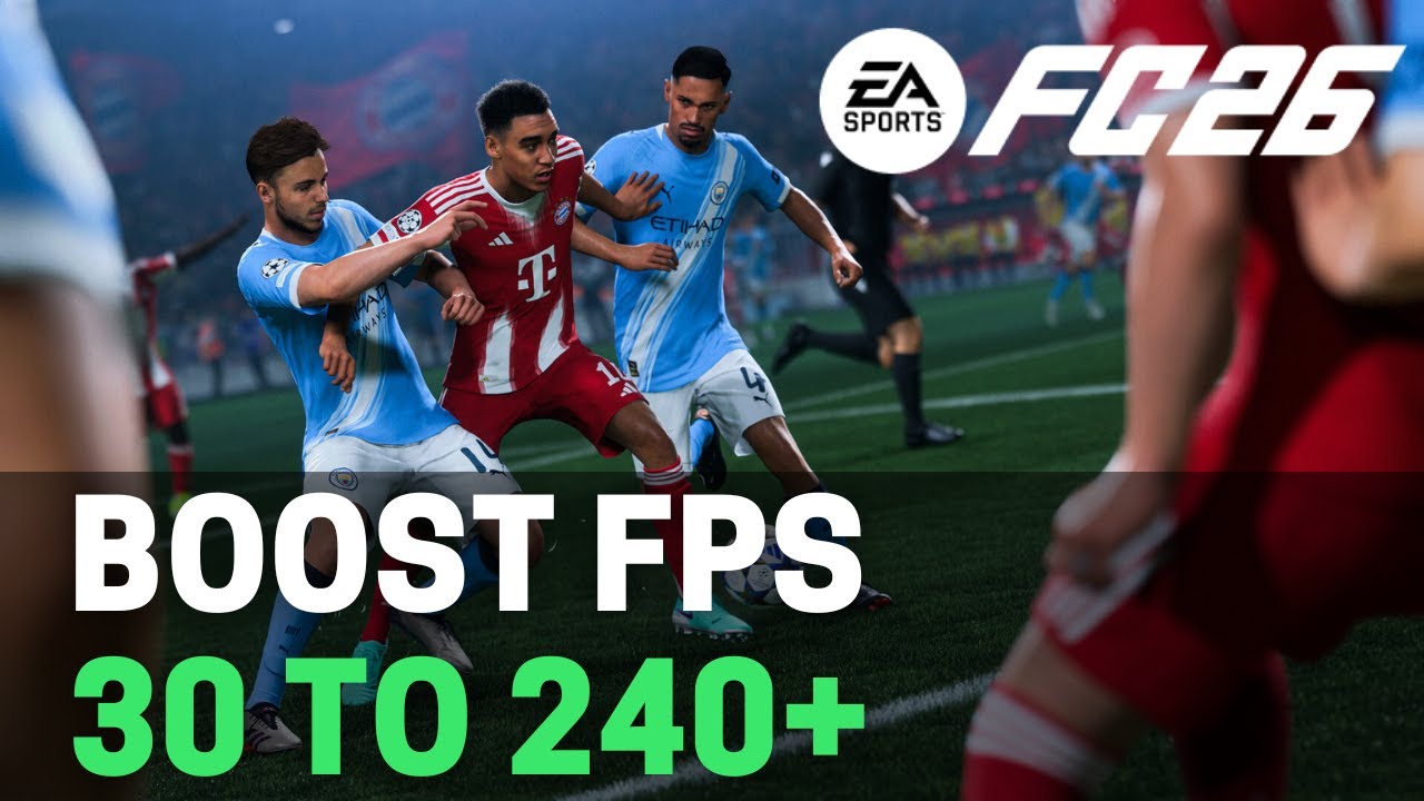 EA SPORTS FC 26 – Best PC Settings to Boost FPS, Visibility & Unlock FPS Instantly