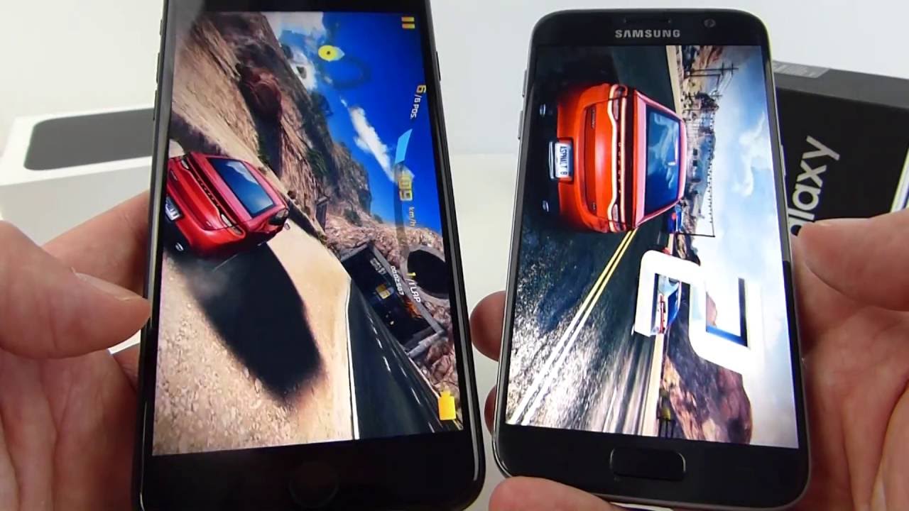 iPhone 7 Plus versus Samsung Galaxy S7