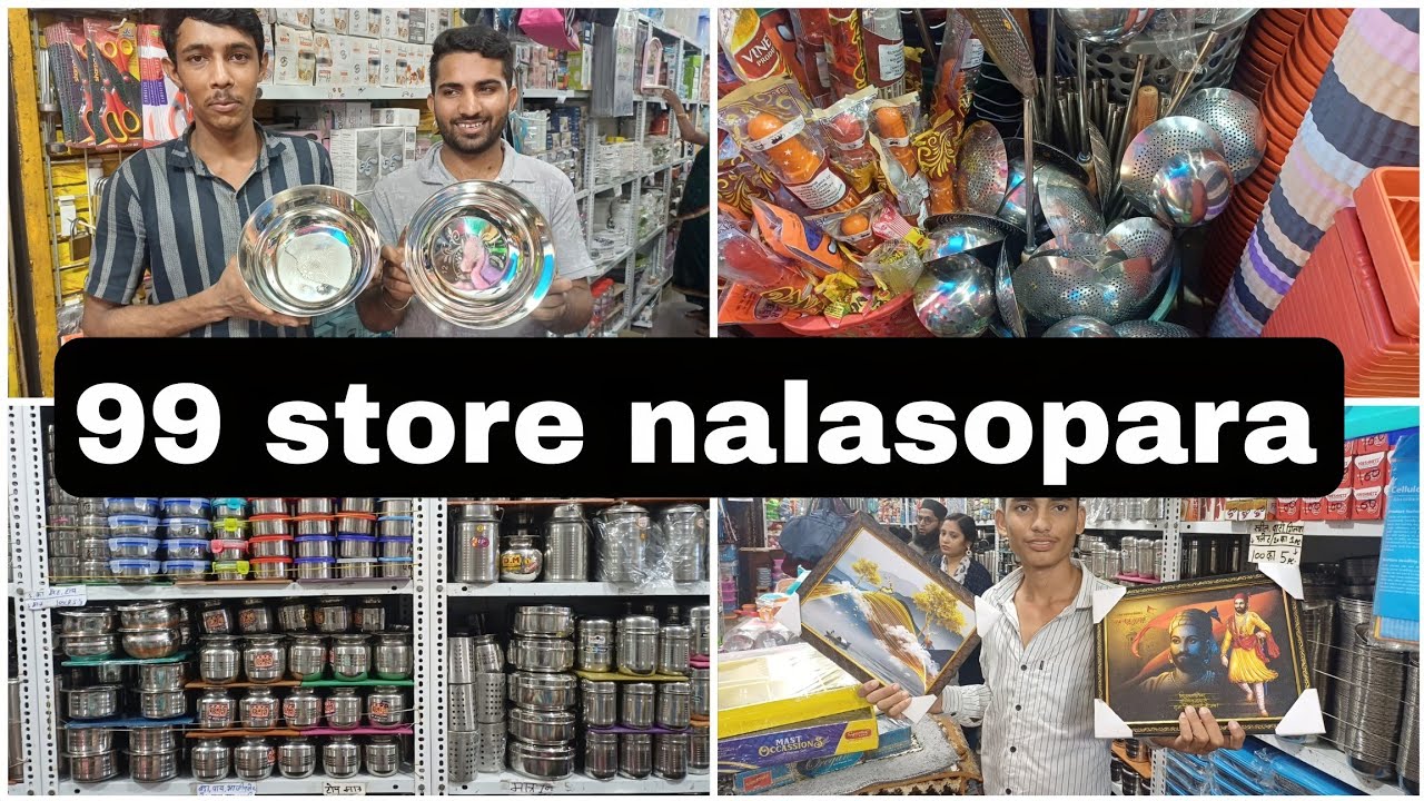99 store nalasopara west | all household and kitchen item under 100 ₹ #vlogs #viralvideo 