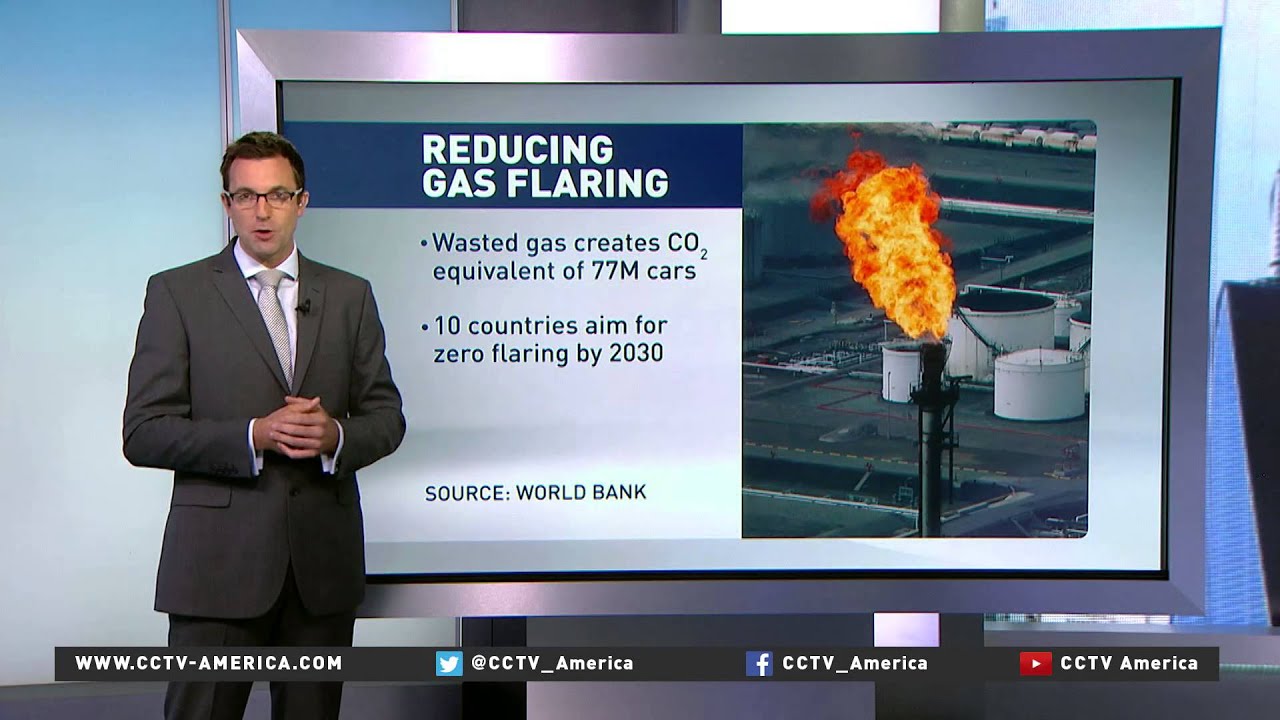 Oil flaring is wasting a lot of money