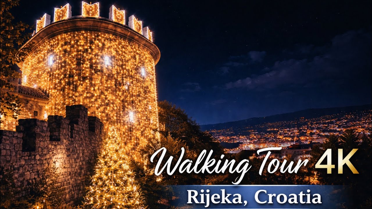 Trsat Castle Walk 🇭🇷 | Hidden Views & History of Rijeka